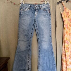 Silver Jeans Women's Light Blue Flare Jeans